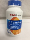 CVS Health B Complex with Vitamin C/130 Pack (EXP: 9/2020)
