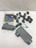 Box Lot/Electrical 90s/PVC, Conduit Boxes, ETC