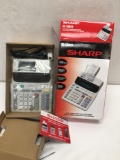 SHARP EL-1801V Electronic Printing Calculator