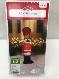 Holiday Time 4 Foot Toy Soldier Inflatable