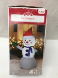 Holiday Time 4 Foot Snowman Inflatable