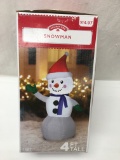 Holiday Time 4 Foot Snowman Inflatable