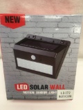 LED Solar Wall Light/Motion Sensor Light