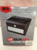 LED Solar Wall Light/Motion Sensor Light