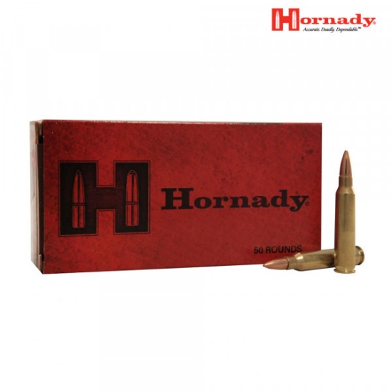 HOR 223 REM 55 GR FMJ BRASS 50 RD/BX 10BX/CS