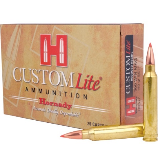 HOR 300 WIN MAG 150GR SST LITE CUSTOM LITE 20RD/BX 10BX/CS