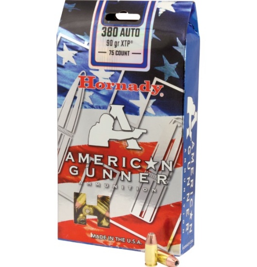 HOR 380 AUTO 90GR XTP AG LOOSE AM GUNNER 75RD/BX 5BX/CS