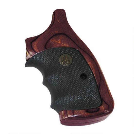 PAC AMER LEGEND S&W N CHARCOAL SILVERTONE LAM GRIP PACHMAYR