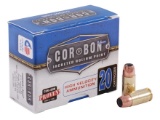 COR 45ACP +P 200GR JHP 20RD/BX 25BX/CS