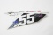 Kyle Peters #55 Autographed Left Side Number Plate race JRGMX Yoshimura Suzuki Factory Racing