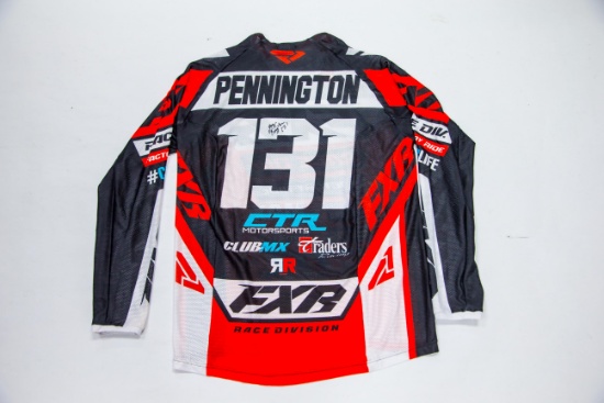 131 Jayce Pennington - Signed Race Jersey