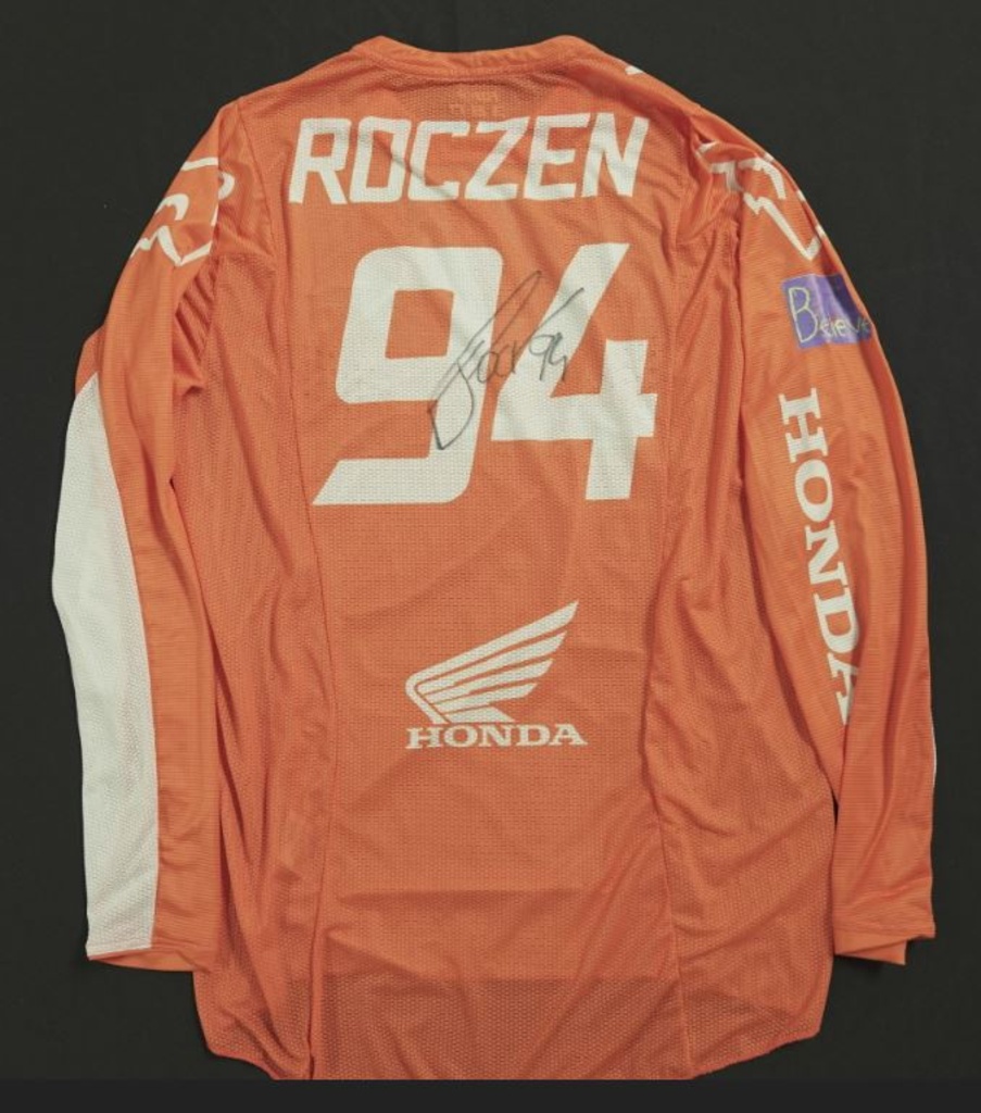 Ken Roczen #94 Autographed Race Jersey Honda HRC | Benefit & Charity Items  for Benefit Auction | Online Auctions | Proxibid