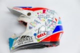 37 Kyle Cunningham - Signed Bell Race Helmet with Helmet Bag