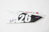 Autographed Alex Martin #26 Race plastics JGRMX/Yoshimura/Suzuki Factory Racing