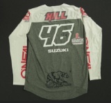 Justin Hill #46 Autographed Race Jersey 2of2 JGRMX Yoshimura Suzuki factory racing