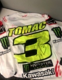 3 Eli Tomac signed race jersey