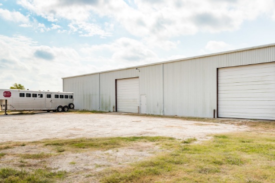 Tract 5: 48.6 Acres with 60'x120' Equioment Bldg, 10 Turnouts w/Loafing Sheds & 3 Stock Ponds