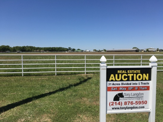 31 Acre Ranch divided in 5 Tracts in Horse Country