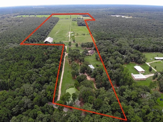 160ac Ranch divided in 3 Tracts north of Houston