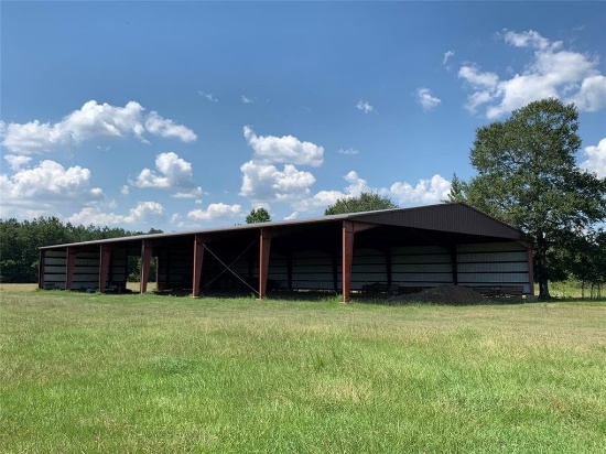 Tract 3: 56.9 Acres with Covered Arena