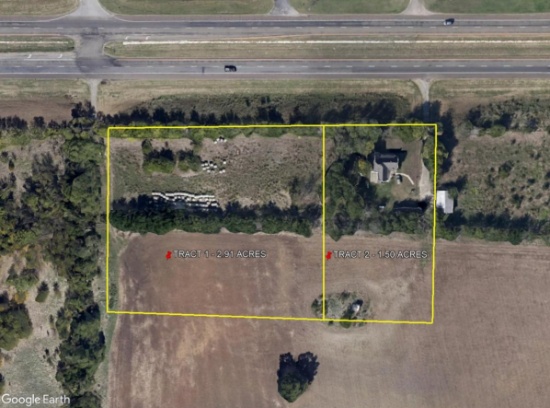 PRIME 4.45ac Parcel near Preston Road in 2 Tracts