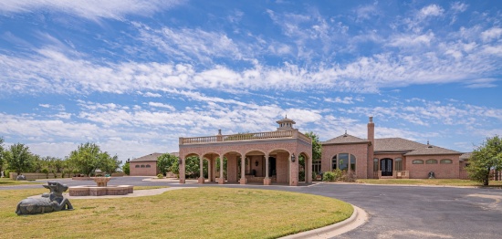 3.24ac Executive Estate with 19,877 Custom Home, Pool & Tennis Court in a Gated Community'