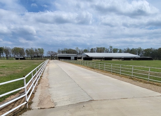 TRACT A: 14.59 Acres with the Indoor Arena & Large Stock Pond