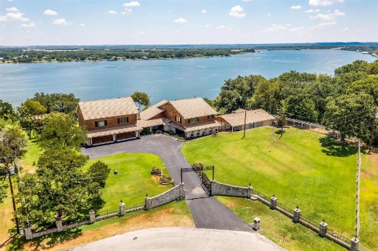 Tract 1: Custom Lakefront Home, Guest House, Pool and Dock on 1.78 acres