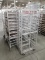 Mobile Bread Racks, Includes Assorted Bread Trays And Muffin Pans (Bid Price x7)