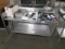 Win-Holt 60 Inch x 34 Inch Stainless Steel Prep Table With Lower Shelving Unit