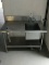 Win-Holt 48 x 30 Inch Stainless Single Compartment Sink With Prep Area And Under Counter Storage