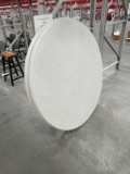 60 Inch Round Plastic Folding Tables (Bid Price x2)