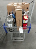 Shopping Cart Full Of Fire Extinguishers