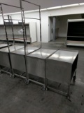 Stainless Steel Products Display Cabinets (Bid Price x4)