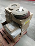 Skid Of Assorted Scrubber Pads