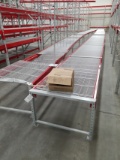 Sections Of Tear Drop Style Pallet Racking