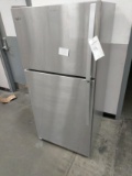 Whirlpool Stainless Steel Refrigerator Freezer Unit