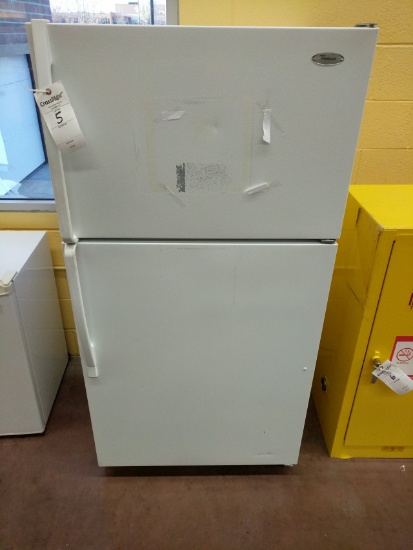 Whirlpool Refrigerator Size Freezer