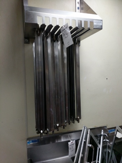 Hanging Skewer Rack With Approx. 40 Skewers