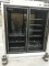 Hussman Two Door Glass Refrigerator Freezer Unit