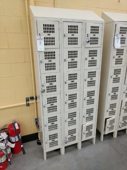 Sport Lockers With 18 Individual Lockers