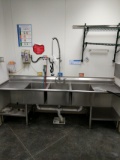 Universal Three Place Stainless Sink