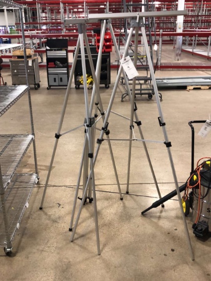 (3) 8 Ft. And (1) 4 Ft. Folding Tripods