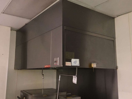 Captive Aire 6 ft wide over head exhaust hood