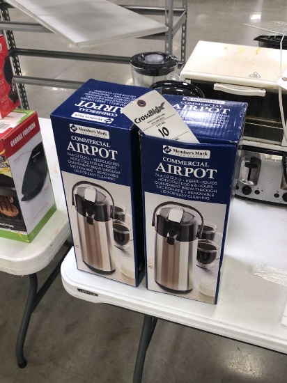(3) Commercial Coffee Air Pots
