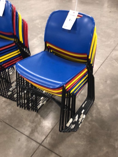 Steel Framed Stackable Chairs