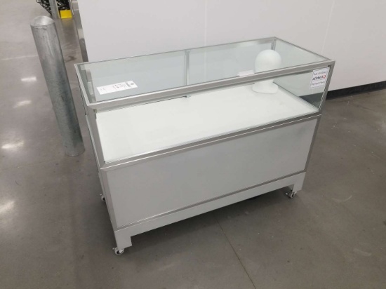 48 Inch x 20 Inch Glass Jewelry Display Case