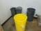 Rubbermaid And Toter Brand Trash Cans