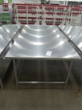 96 Inch x 48 Inch Stainless Steel Prep Table