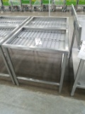 48 Inch x 30 Inch Stainless Steel Meat Chilling Table